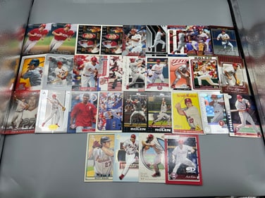 Lot of (30) Scott Rolen Baseball Cards W/ Rookies - Varying Conditions