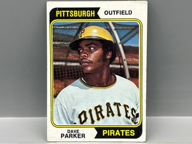 1974 Topps #252 Dave Parker Rookie (HOF) - Pirates