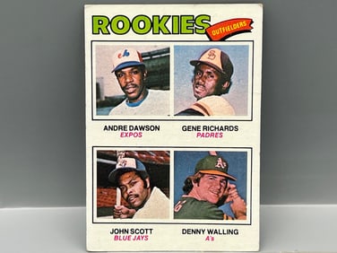 1977 Topps #473 Andre Dawson Rookie - Expos  - Rookie Outfielders