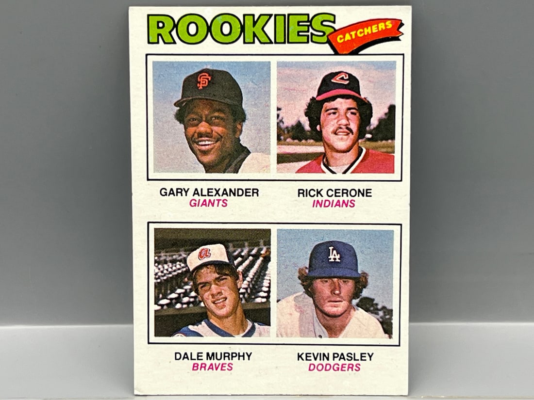 1977 Topps #476 Dale Murphy Rookie - Braves - Rookie Catchers: 1977 Topps #476 Dale Murphy Rookie - Braves - Rookie Catchers