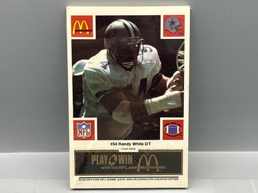 1986 McDonald's Dallas Cowboys Football Team Set  - Tony Dorsett