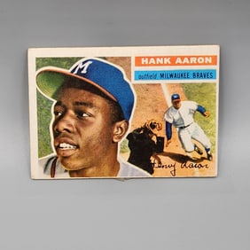 1956 Topps Hank Aaron #31 HOF