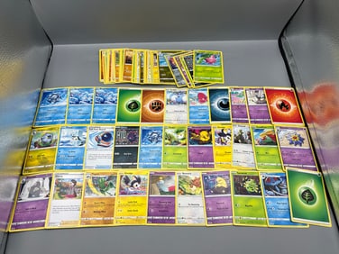 Lot of (75) Assorted Pokemon Trading Cards - Varying Conditions