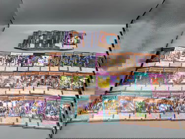 Lot of (140) Assorted Yu-Gi-Oh Trading Cards - Varying Conditions