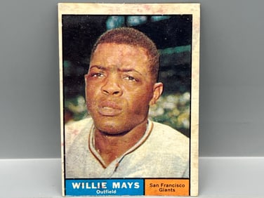 1961 Topps Willie Mays #150