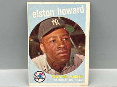 1959 Topps Elston Howard #395