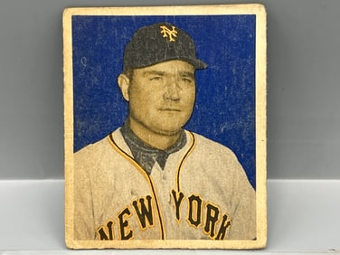 1949 Bowman Johnny Mize 2nd Year No Name On Front #85