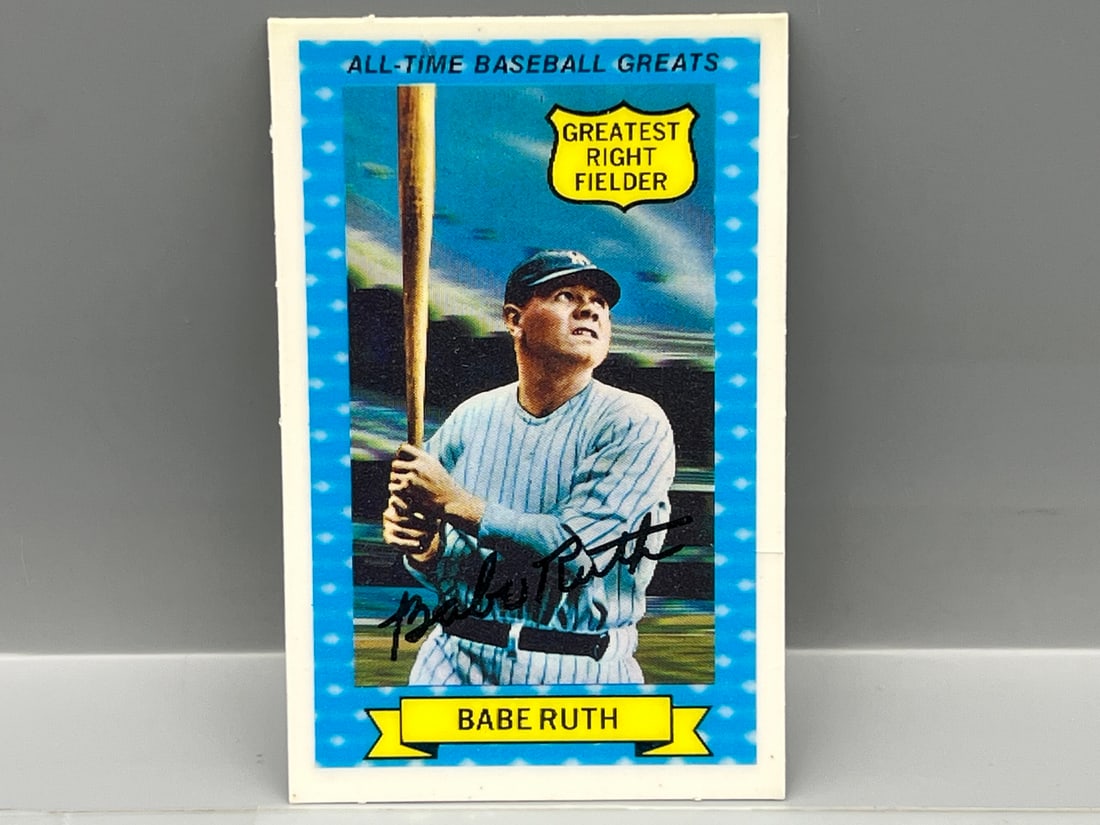 1972 Kellogg's 3-D Babe Ruth #14 (1 of 2)