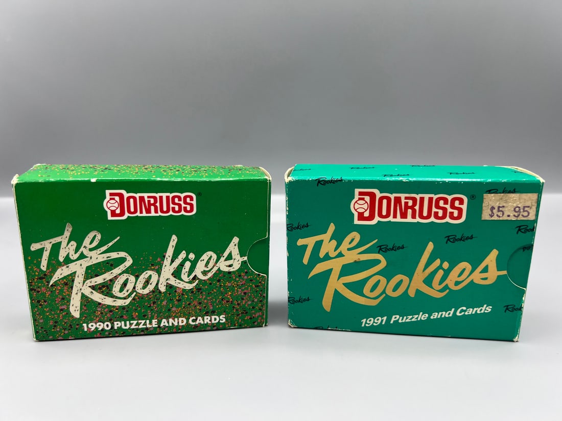 1990 & 1991 Donruss The Rookies Baseball Factory Sealed Sets (1 of 2)