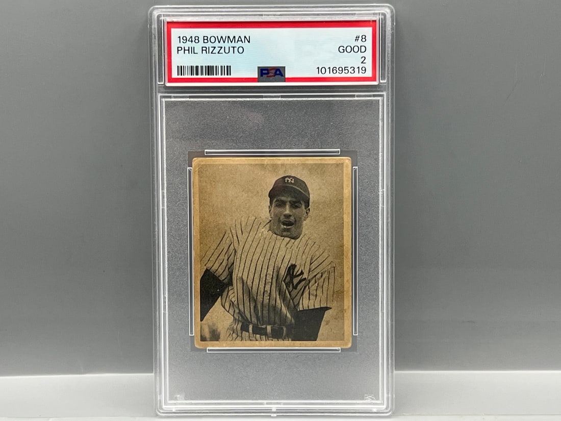1948 Bowman Phil Rizzuto SP RC #8 PSA Good 2 (1 of 2)