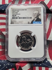 2022-P Sally Ride Washington Quarter, NGC MS 68