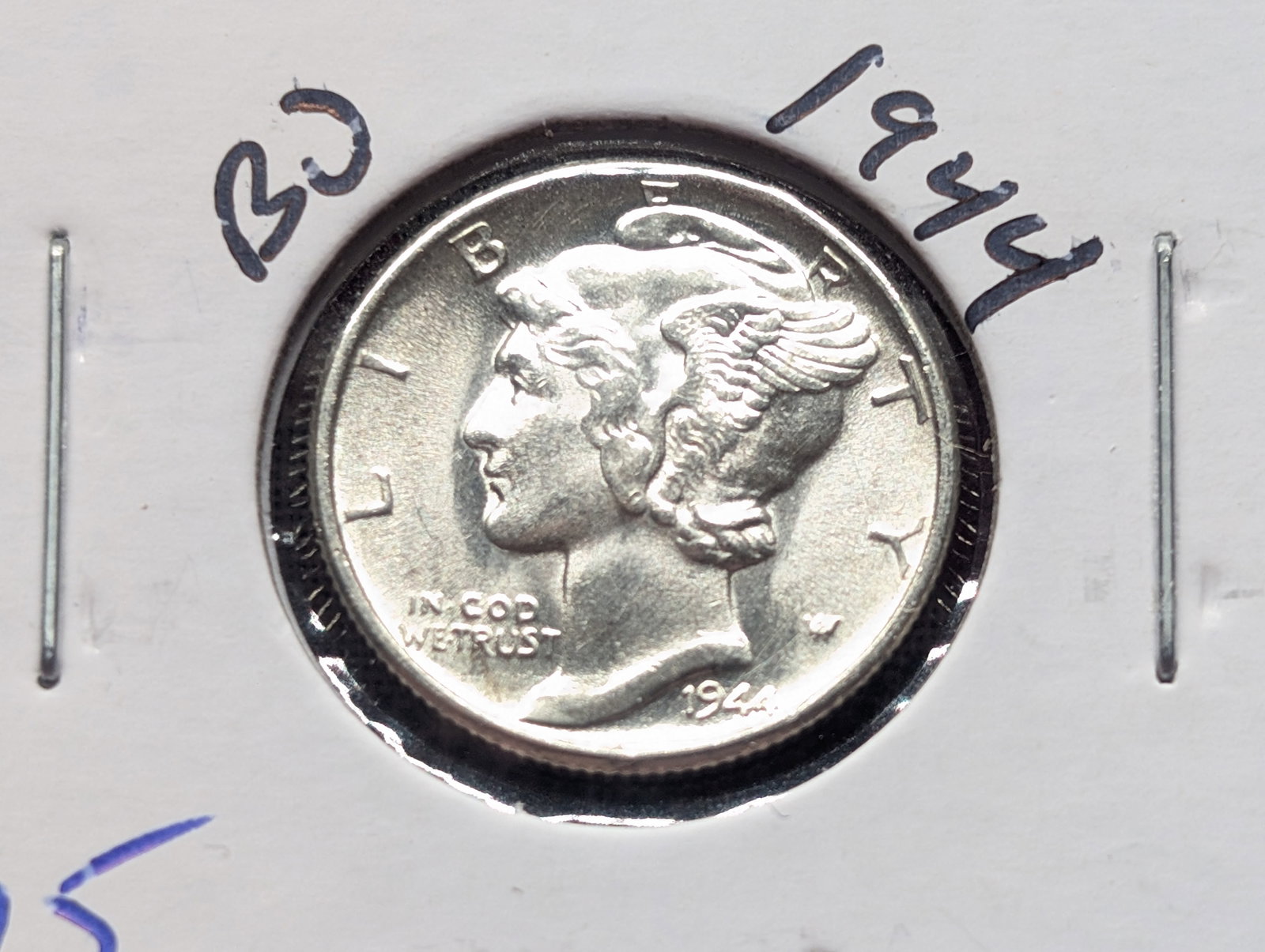 1944 Silver Mercury Dime: 1944 Silver Mercury Dime