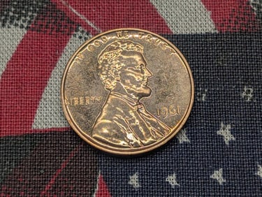 1961 Lincoln Memorial Cent BU
