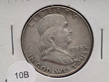 1948-D Franklin Half Dollar