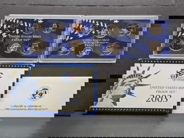 2003 -S U.S. Mint Proof Set In OGP With COA