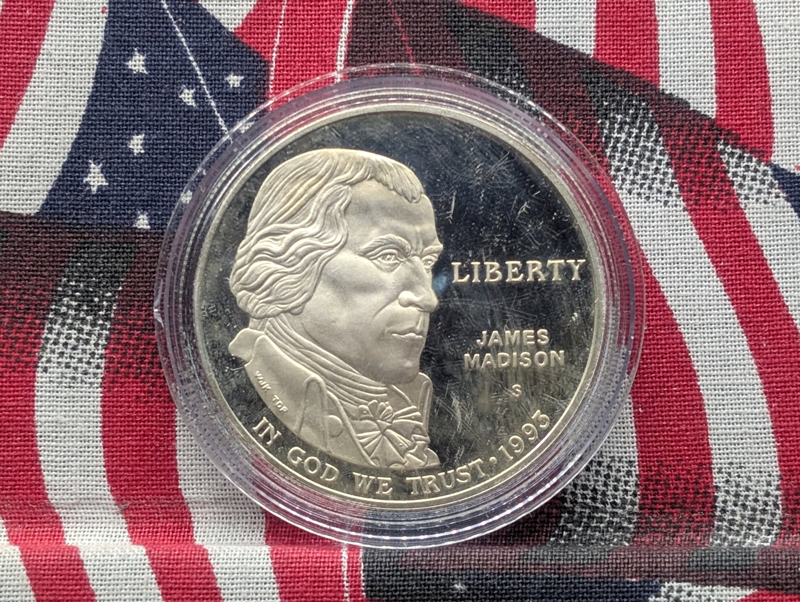 1993-S Madison Silver Dollar: 1993-S Madison Silver Dollar