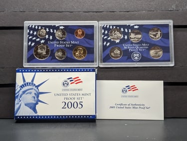 2005-S U.S. Mint Proof Set In OGP With COA