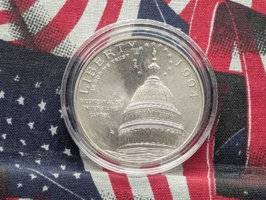 1994-D U.S. Capitol Silver Dollar