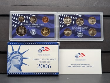 2006-S U.S. Mint Proof Set In OGP With COA