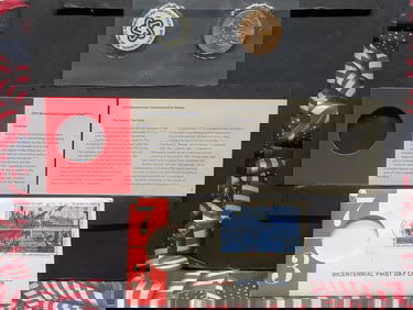 1973 Bicentennial Commemorative Medal & First Day Cover