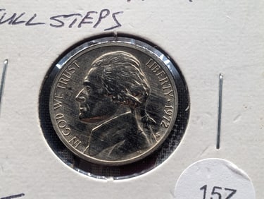 1972-S Proof "Full Steps" Jefferson Nickel
