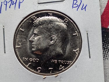 1974-P Kennedy Half Dollar BU From Mint Set