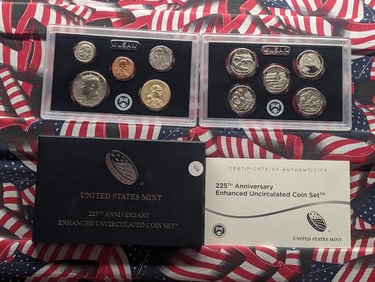 2017-S US Mint 225 Anniversary Enhanced Uncirculated Set