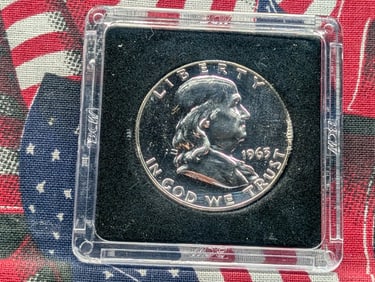 1963 Franklin Half Dollar Proof Coin