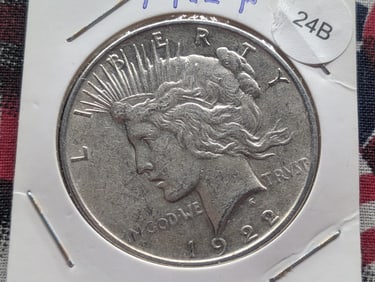 1922-P Peace Dollar