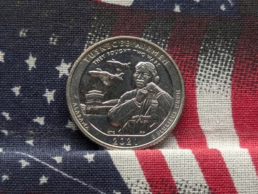 2021-S "Proof" Tuskegee Airman Washington Quarter