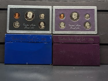 1983-S & 1984-S U.S. Proof Sets In OGP