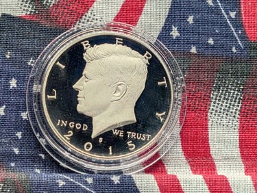 2015-S Kennedy Half Dollar In Capsule