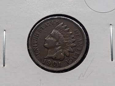 1901 Indian Head Cent