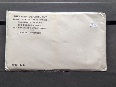 1965 "Special Mint" Uncirculated Set - Includes 40% Silver Half Dollar!