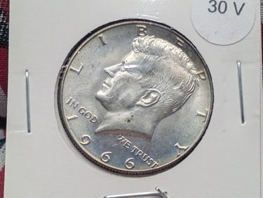 1966 Kennedy Half Dollar