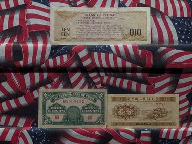 Three Chinese Vintage Notes