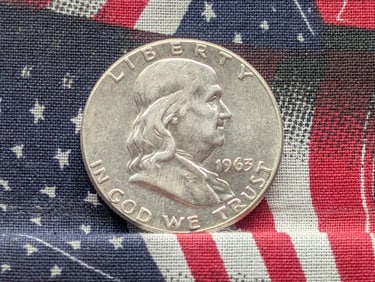 1963 Franklin Half Dollar
