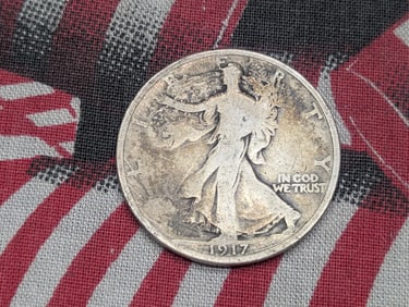 1917 Walking Liberty Half Dollar
