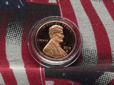 2014-S Lincoln Shield Cent BU In Capsule