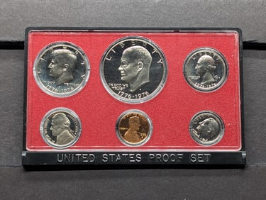 1975-S U.S. Proof Set In Case, NO BOX