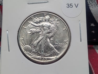 1943 Walking Liberty Half Dollar