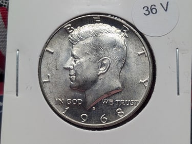 1968-D Kennedy Half Dollar