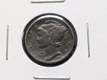 1944-S Mercury Dime - 90% Silver