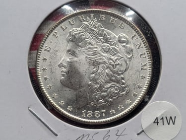 1887 Morgan Dollar - MS