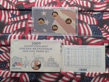 2009-S US Mint Lincoln Bicentennial One Cent Proof Set
