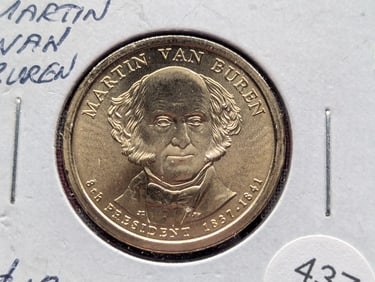 2008-P Martin van Buren Presidential Dollar