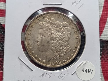 1898-P Morgan Dollar - MS