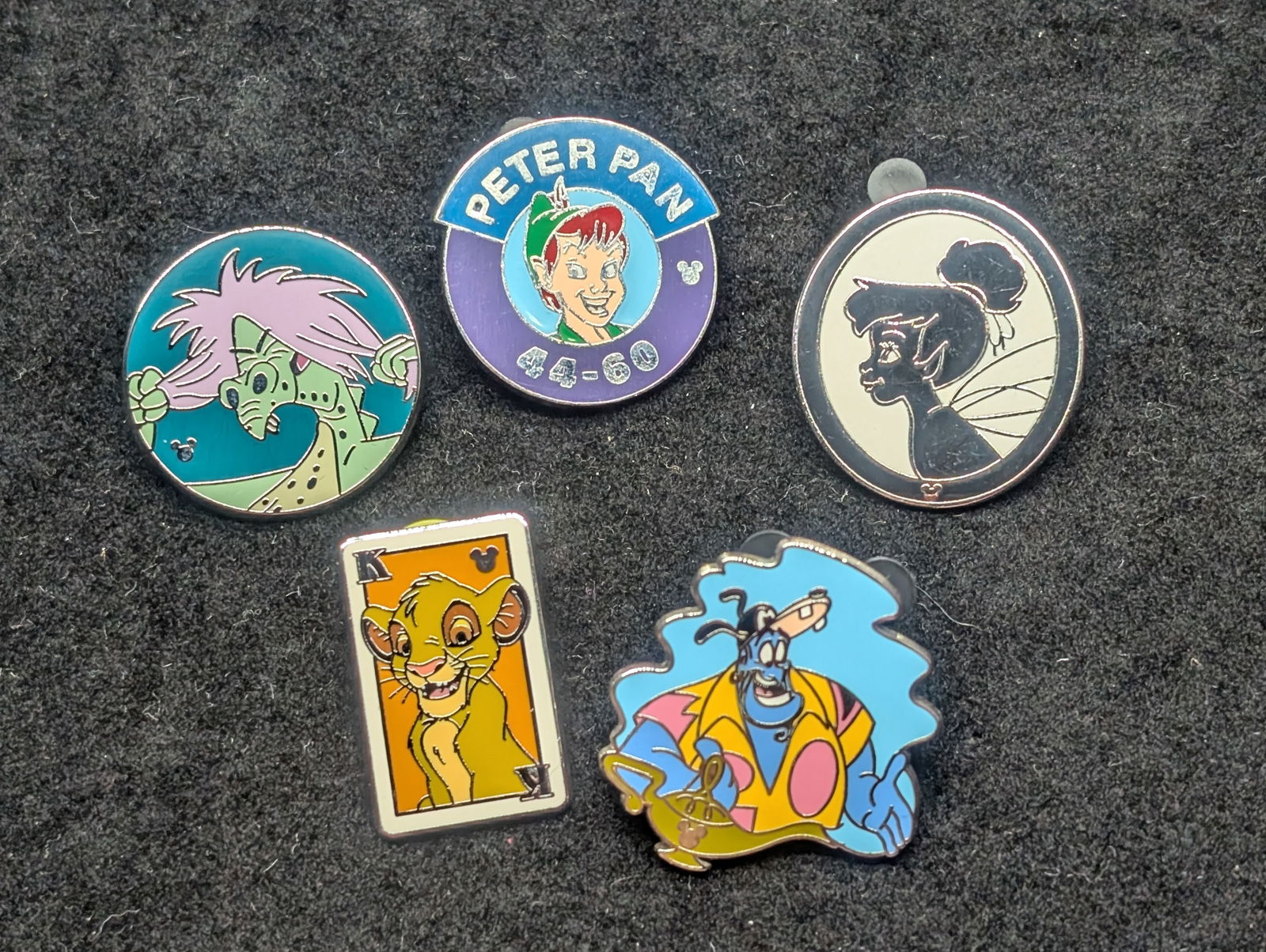 Five Disney Pins, $8-12 Dollars Each at Disneyland (1 of 5)