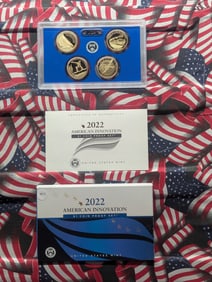 2022-S American Innovation $1 Coin Proof Set In OGP With COA