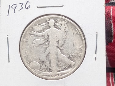 1936 Walking Liberty Half Dollar